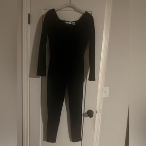 Ann Taylor Vintage Velvet Catsuit Jumper